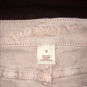 Light Pink Ripped Arizona Co Jeans